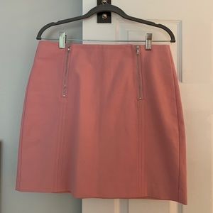 LOFT boot skirt in light pink size 8